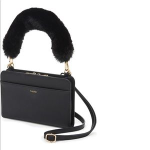 CALPAK faux leather RFID travel wallet